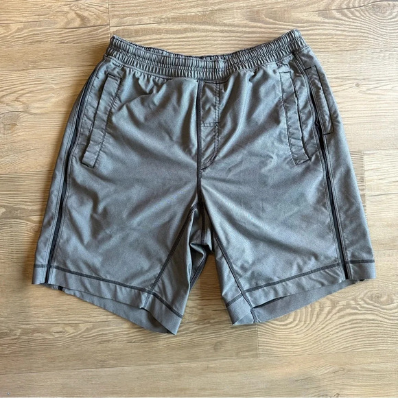 Lululemon Men’s Pace Breaker Short 9" inseam grey size medium lined - Picture 1 of 9